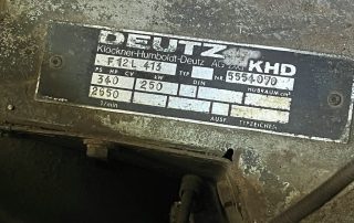 Motor #112 - Deutz F12L413