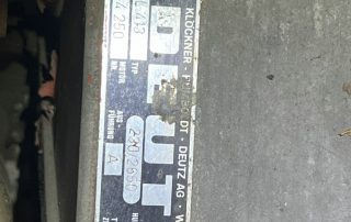 Motor #5- Deutz F8L413